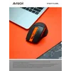 Мышь A4Tech Fstyler FG30S серый/оранжевый оптическая (2000dpi) silent беспроводная USB (6but)