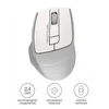 Мышь A4Tech Fstyler FG30S белый/серый оптическая (2000dpi) silent беспроводная USB (6but)