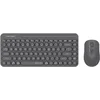 Клавиатура + мышь A4Tech Fstyler FG3200 Air2 клав:серый мышь:серый USB беспроводная slim Multimedia