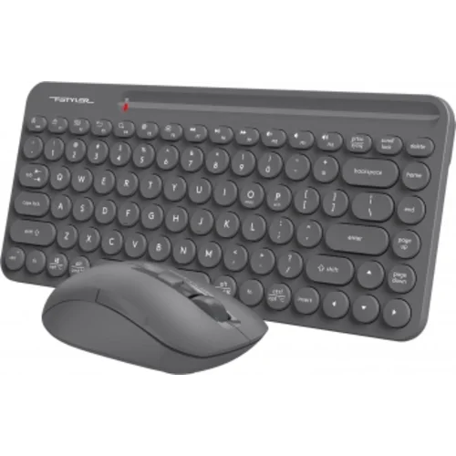Клавиатура + мышь A4Tech Fstyler FG3200 Air2 клав:серый мышь:серый USB беспроводная slim Multimedia