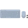 Клавиатура + мышь A4Tech Fstyler FG3200 Air2 клав:синий мышь:синий USB беспроводная slim Multimedia