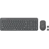 Клавиатура + мышь A4Tech Fstyler FG3300 Air2 клав:серый мышь:серый USB беспроводная slim Multimedia