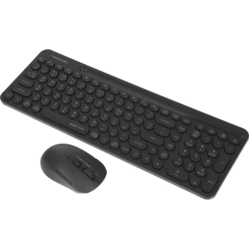 Клавиатура + мышь A4Tech Fstyler FG3300 Air2 клав:серый мышь:серый USB беспроводная slim Multimedia