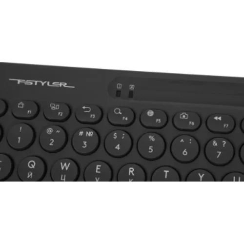 Клавиатура + мышь A4Tech Fstyler FG3300 Air2 клав:серый мышь:серый USB беспроводная slim Multimedia