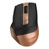 Мышь A4Tech Fstyler FG35 бронзовый/черный оптическая (2000dpi) беспроводная USB (6but)
