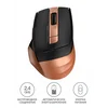 Мышь A4Tech Fstyler FG35 бронзовый/черный оптическая (2000dpi) беспроводная USB (6but)