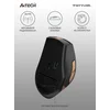 Мышь A4Tech Fstyler FG35 бронзовый/черный оптическая (2000dpi) беспроводная USB (6but)