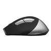 Мышь A4Tech Fstyler FG35 серый/черный оптическая (2000dpi) беспроводная USB (6but)