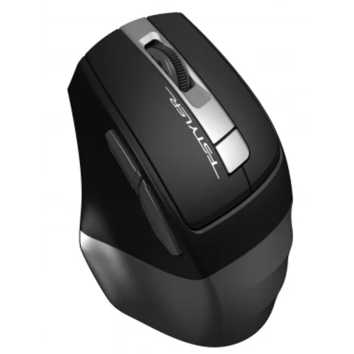 Мышь A4Tech Fstyler FG35 серый/черный оптическая (2000dpi) беспроводная USB (6but)