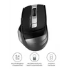 Мышь A4Tech Fstyler FG35 серый/черный оптическая (2000dpi) беспроводная USB (6but)