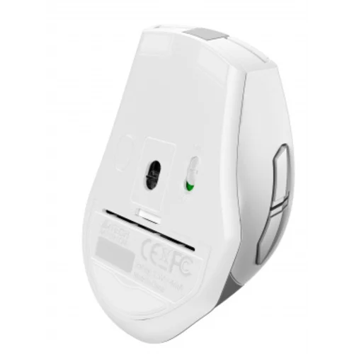 Мышь A4Tech Fstyler FG35 серебристый/белый оптическая (2000dpi) беспроводная USB (6but)