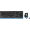 Клавиатура + мышь A4Tech Fstyler FGS1035Q клав:черный/синий мышь:черный/синий USB беспроводная