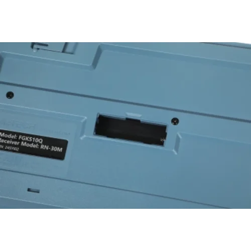 Клавиатура + мышь A4Tech Fstyler FGS1035Q клав:черный/синий мышь:черный/синий USB беспроводная