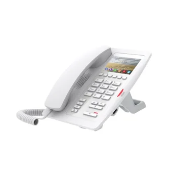 H5W отельный, белый, 2 аккаунта, цветной ЖК экран, PoE, б/п, WiFi