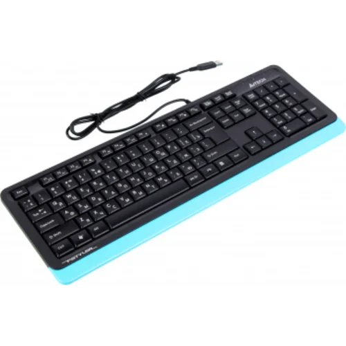 Клавиатура A4Tech Fstyler FK10 черный/синий USB