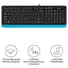Клавиатура A4Tech Fstyler FK10 черный/синий USB