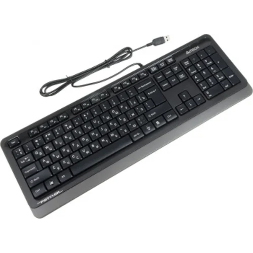 Клавиатура A4Tech Fstyler FK10 черный/серый USB