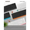 Клавиатура A4Tech Fstyler FK10 черный/оранжевый USB