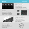 Клавиатура A4Tech Fstyler FK25 черный/серый USB slim