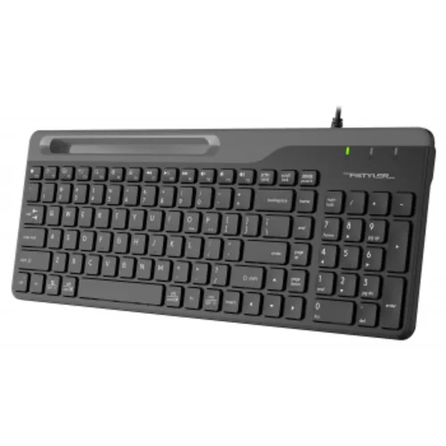 Клавиатура A4Tech Fstyler FK25 черный/серый USB slim