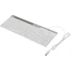 Клавиатура A4Tech Fstyler FK25 белый/серый USB slim