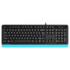 Клавиатура A4Tech Fstyler FKS10 черный/синий USB