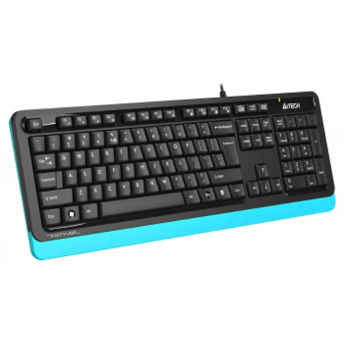 Клавиатура A4Tech Fstyler FKS10 черный/синий USB