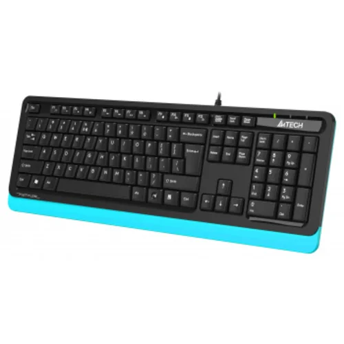Клавиатура A4Tech Fstyler FKS10 черный/синий USB