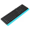 Клавиатура A4Tech Fstyler FKS10 черный/синий USB