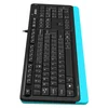 Клавиатура A4Tech Fstyler FKS10 черный/синий USB