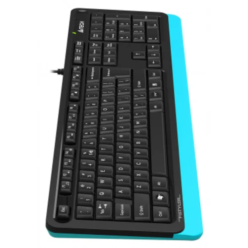Клавиатура A4Tech Fstyler FKS10 черный/синий USB