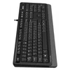 Клавиатура A4Tech Fstyler FKS10 черный/серый USB