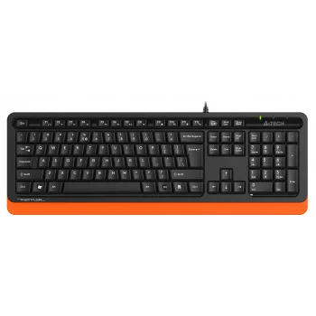 Клавиатура A4Tech Fstyler FKS10 черный/оранжевый USB