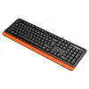 Клавиатура A4Tech Fstyler FKS10 черный/оранжевый USB