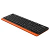 Клавиатура A4Tech Fstyler FKS10 черный/оранжевый USB