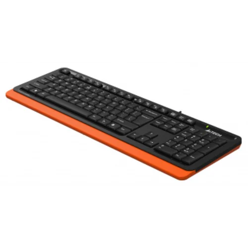 Клавиатура A4Tech Fstyler FKS10 черный/оранжевый USB