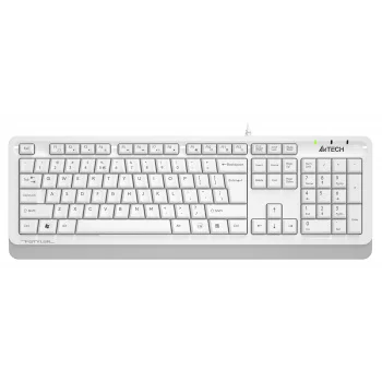 Клавиатура A4Tech Fstyler FKS10 белый/серый USB (FKS10 WHITE)