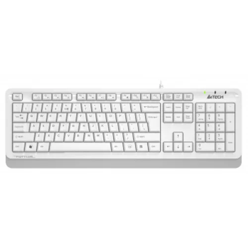 Клавиатура A4Tech Fstyler FKS10 белый/серый USB (FKS10 WHITE)