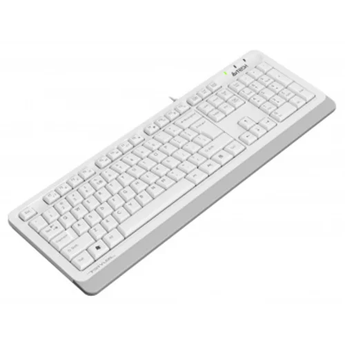 Клавиатура A4Tech Fstyler FKS10 белый/серый USB (FKS10 WHITE)