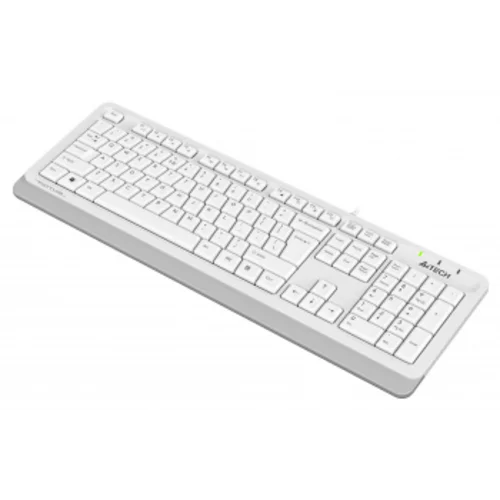 Клавиатура A4Tech Fstyler FKS10 белый/серый USB (FKS10 WHITE)
