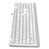 Клавиатура A4Tech Fstyler FKS10 белый/серый USB (FKS10 WHITE)