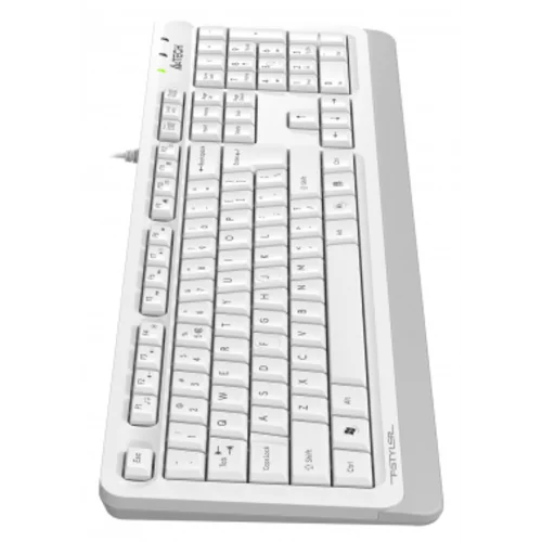 Клавиатура A4Tech Fstyler FKS10 белый/серый USB (FKS10 WHITE)