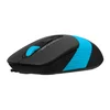 Мышь A4Tech Fstyler FM10 черный/синий оптическая (1600dpi) USB (4but)