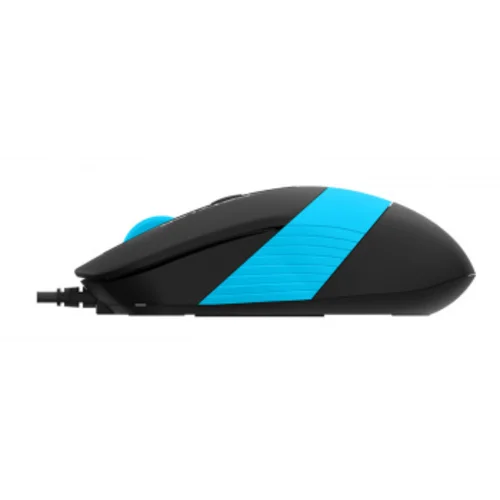Мышь A4Tech Fstyler FM10 черный/синий оптическая (1600dpi) USB (4but)