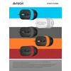 Мышь A4Tech Fstyler FM10 черный/синий оптическая (1600dpi) USB (4but)