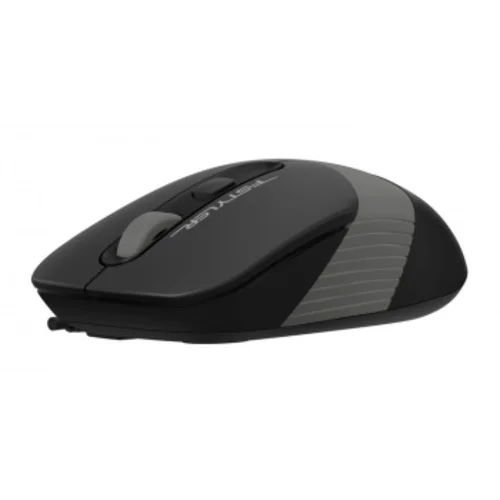 Мышь A4Tech Fstyler FM10 черный/серый оптическая (1600dpi) USB (4but)
