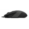 Мышь A4Tech Fstyler FM10 черный/серый оптическая (1600dpi) USB (4but)