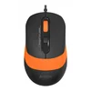 Мышь A4Tech Fstyler FM10 черный/оранжевый оптическая (1600dpi) USB (4but)