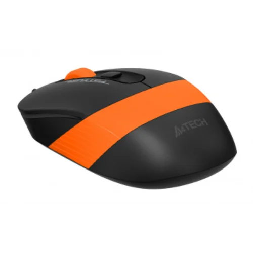 Мышь A4Tech Fstyler FM10 черный/оранжевый оптическая (1600dpi) USB (4but)