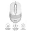 Мышь A4Tech Fstyler FM10 белый/серый оптическая (1600dpi) USB (4but)